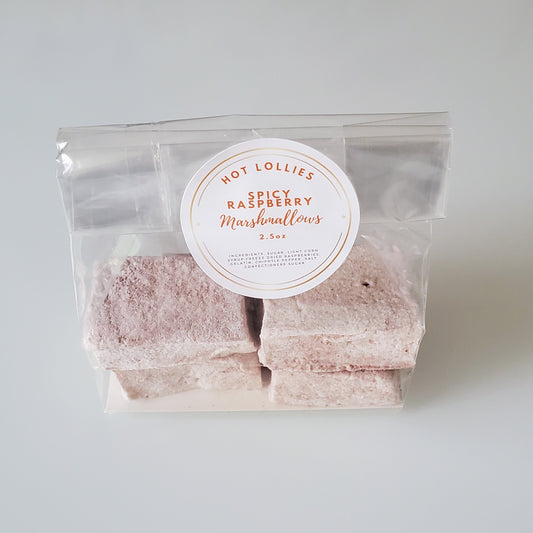 Chipotle Raspberry Marshmallows