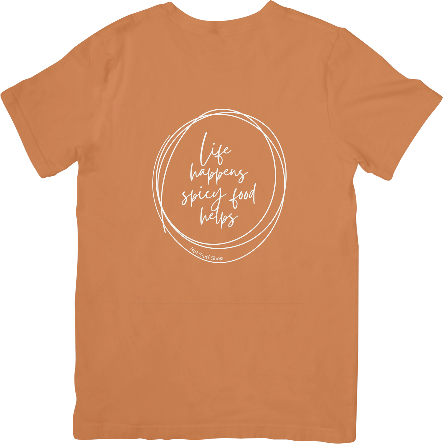 Life Happens Unisex Cotton t-shirt