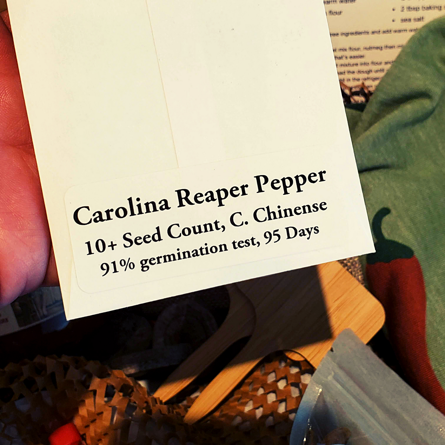Hot Peppers Seed Kit