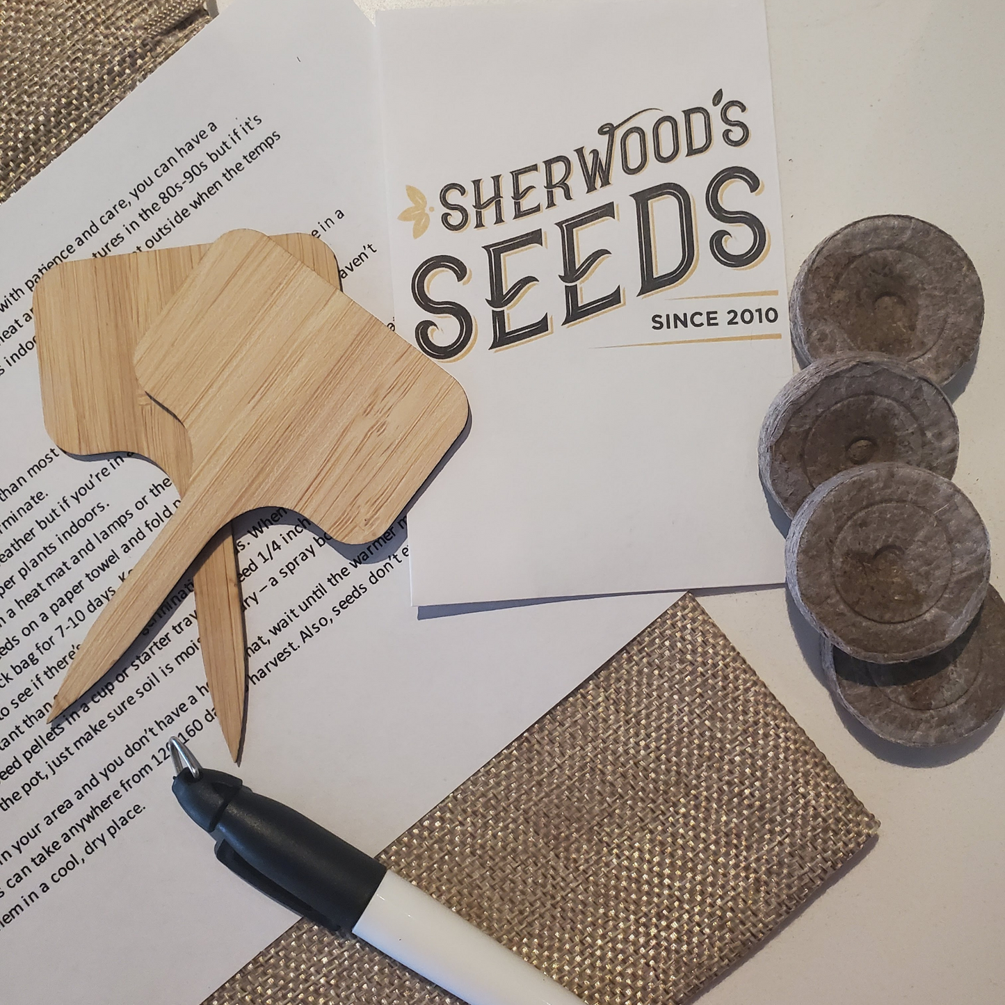 carolina reaper seed kit content