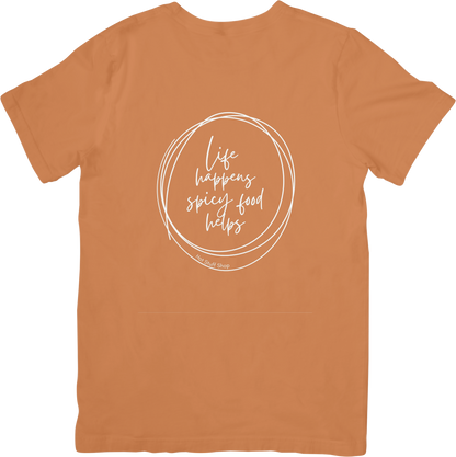Life Happens Unisex Cotton t-shirt