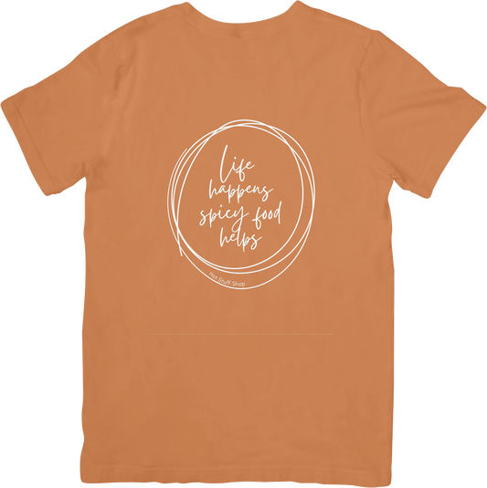 Life Happens Unisex Cotton t-shirt
