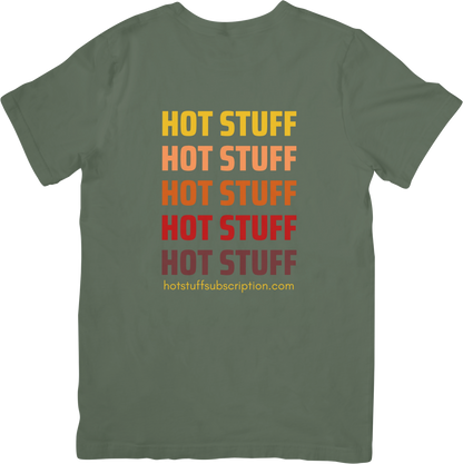 Colorful Hot Stuff Unisex Cotton t-shirt