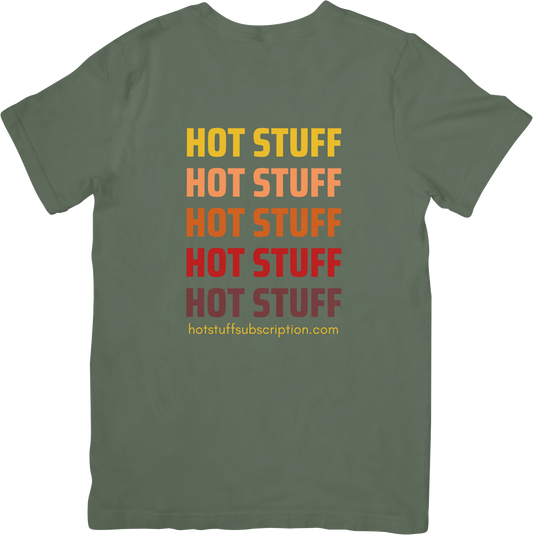 Colorful Hot Stuff Unisex Cotton t-shirt