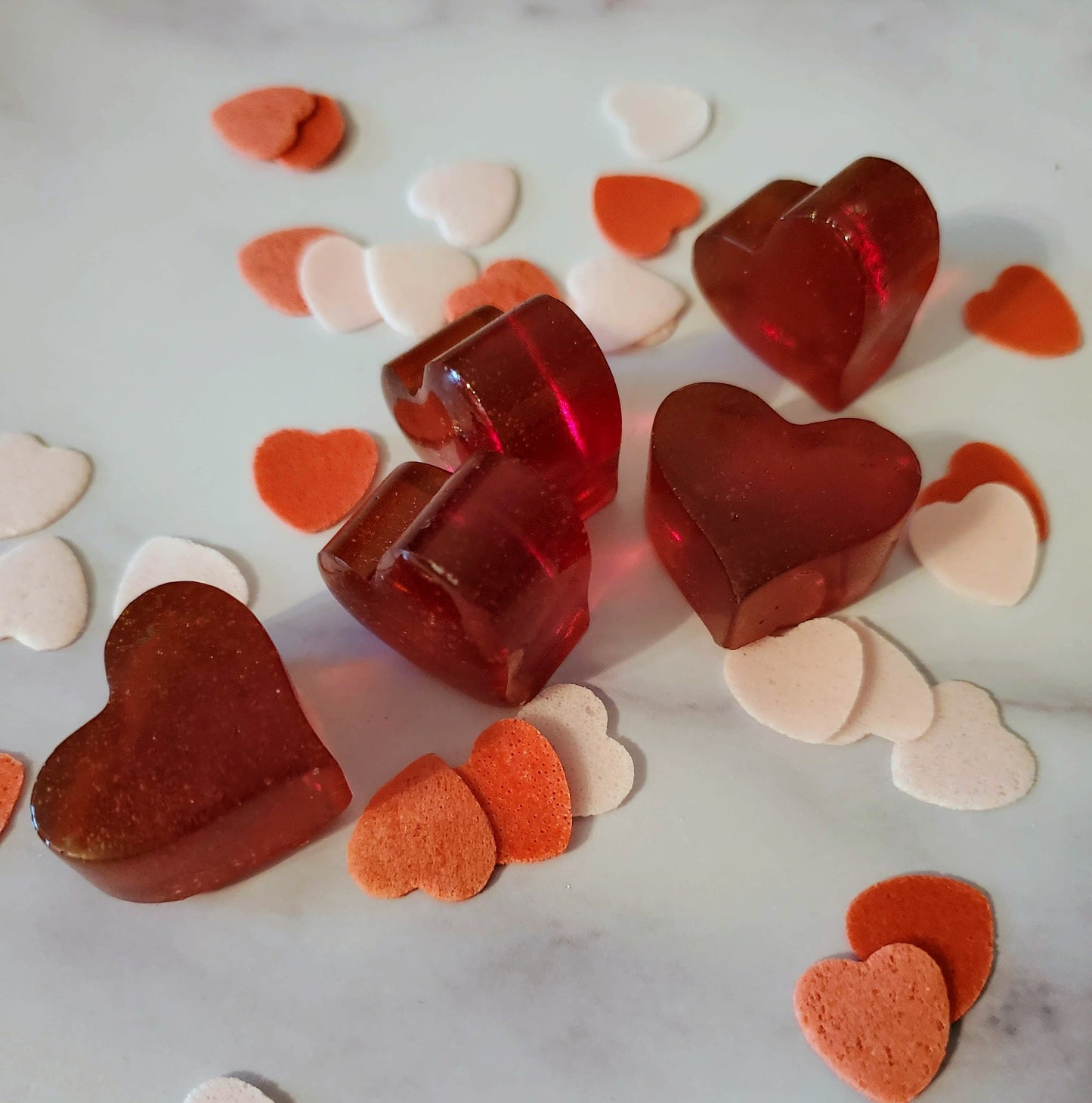 Spicy Cinnamon Heart Candies