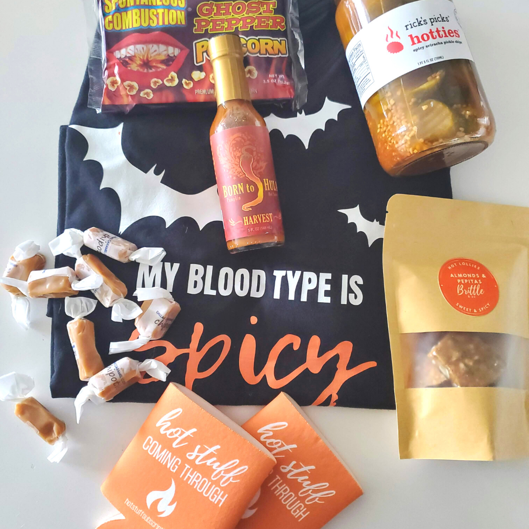 hot stuff fall harvest gift box example