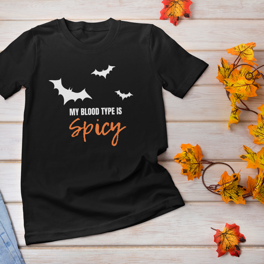 Blood Type Spicy Unisex T-shirt