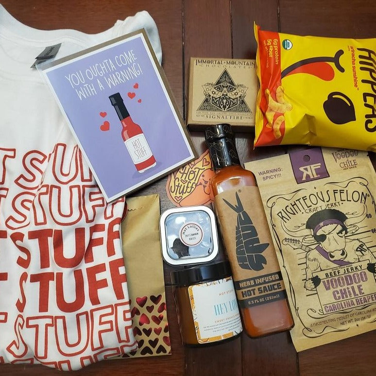 hot stuff foods valentines gift box example